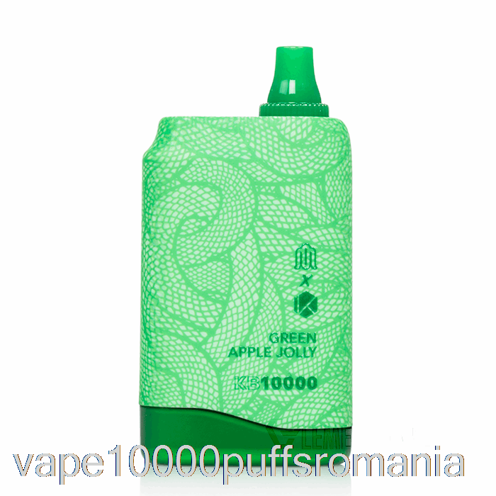 Vape Romania Modus X Kadobar Kb10000 De Unica Folosinta Green Apple Jolly